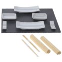 Zestaw do Serwowania Podawania Sushi Porcelanowy EXCELLENT HOUSEWARE 13 el.