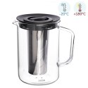 Dzbanek z Zaparzaczem do Herbaty Napary Szklany Żaroodporny ORION 1,6 l