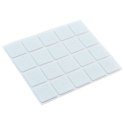Podkładki Filcowe Samoprzylepne 20 szt. 2,5 x 2,5 cm ORION pod Meble