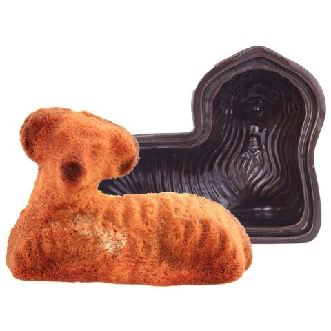 Forma do Ciasta Wielkanocny Baranek ORION Ceramiczna do Pieczenia 18x14x7cm