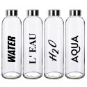 Butelka na Wodę EXCELLENT HOUSEWARE Szklana 700 ml Szczelna