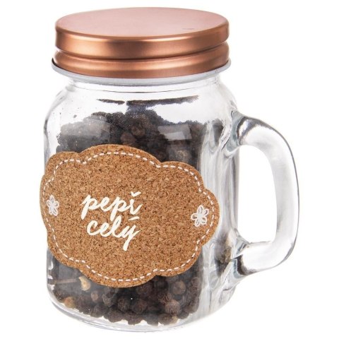 Etykiety Samoprzylepne na Słoiki ORION 12 szt. Korkowe Chmurki Opisowe