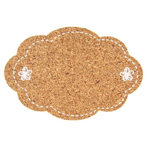 Etykiety Samoprzylepne na Słoiki ORION 12 szt. Korkowe Chmurki Opisowe