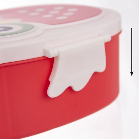 Pojemnik Śniadaniowy Lunchbox Sowa dla Dzieci Dziecięcy ORION 17x14,5x7 cm