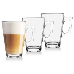 Szklanki do Kawy Latte Zestaw 3 szt. 240 ml EXCELLENT HOUSEWARE Uchwyt