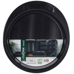 Forma do Pieczenia LA CUCINA Okrągła Fala Aluminium 27,5 cm ILAG