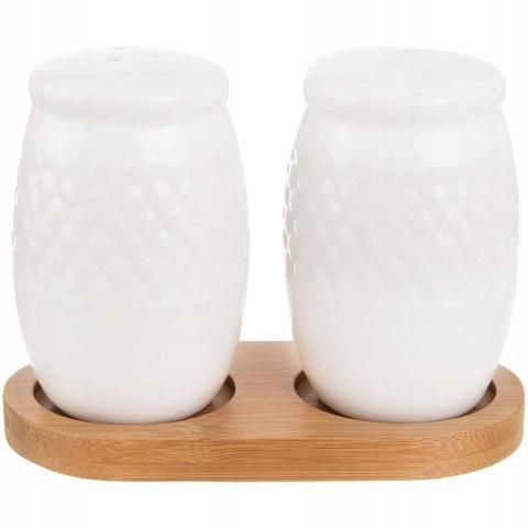 Solniczka Pieprzniczka Przyprawnik Zestaw na Sól Pieprz ORION 11,5x6x8,5 cm