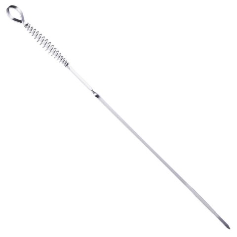 Szpikulce do Szaszłyków Stalowe 4 szt. 42,5 cm VAGGAN Długie Pętelka