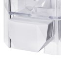 Dozownik do Mydła Ścienny ORION 430 ml Przezroczysty z Montażem do Łazienki