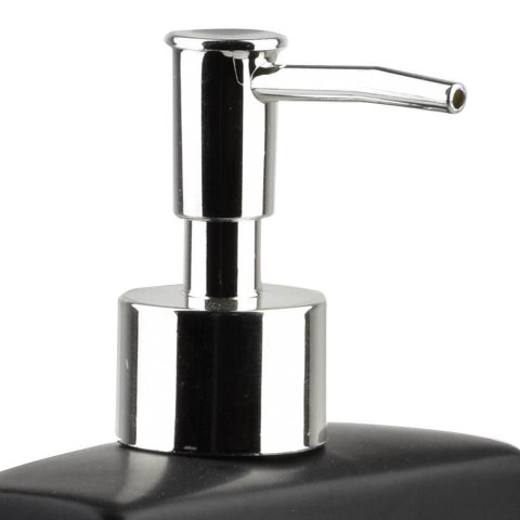 Dozownik do Naczyń Ceramiczny VILDE 350 ml z Miejscem na Gąbkę Czarny Mat