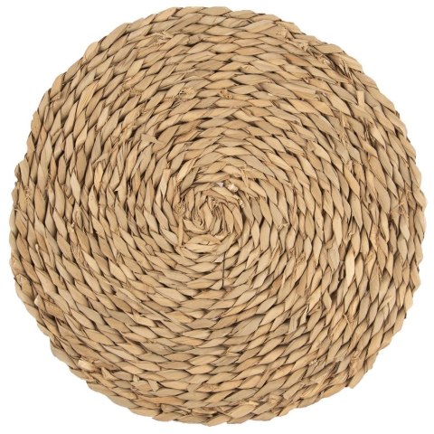 Podkładka na Stół Okrągła Naturalna Boho 35 cm ORION Liście Pałki Wodnej