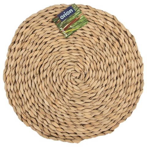 Podkładka na Stół Okrągła Naturalna Boho 35 cm ORION Liście Pałki Wodnej
