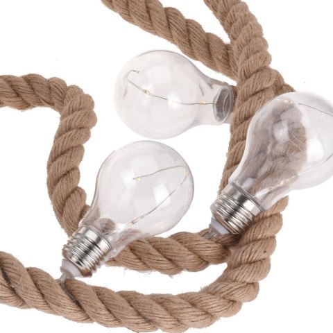 Girlanda ORION LED 30 Światła 3 m Sznur Parciany Boho Baterie