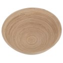 Miska Bambusowa Naturalna ORION 25 cm Dekoracyjna na Produkty Suche