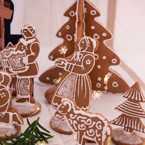 Wykrawacz do Ciastek Choinka 15,5 cm 2 szt. Stal Nierdzewna Solidny ORION