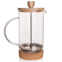 Zaparzacz imbryk dzbanek szklany z tłokiem do kawy herbaty ziół 1 l