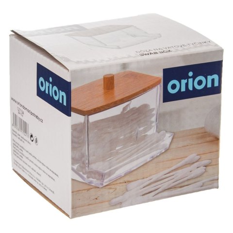 Pojemnik na Patyczki Kosmetyczne WHITNEY 7 x 9 x 7,5 cm ORION Akrylowy