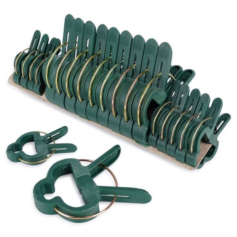 Klipsy do Roślin PROGARDEN 20 szt. 2 Rozmiary Ogrodowe Doniczkowe