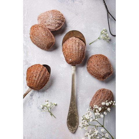 Forma do Ciastek ORION SILLINIE Muszelki Silikonowa 20 szt. do Zmywarki