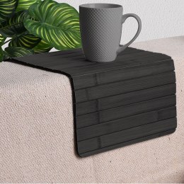 Podkładka na Stół Bambusowa Zwijana Czarna 44 x 24 cm VILDE Mata