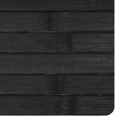 Podkładka na Stół Bambusowa Zwijana Czarna 44 x 24 cm VILDE Mata