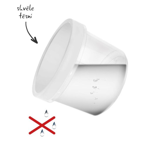 Pojemnik Lunchbox na Zupę Zakręcany Szczelny 1 L HOBBY LIFE 15 x 11 cm