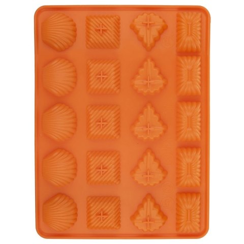 Forma do Ciastek ORION SILLINIE 4 Kształty Silikonowa 20 szt. do Zmywarki