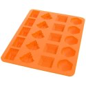 Forma do Ciastek ORION SILLINIE 4 Kształty Silikonowa 20 szt. do Zmywarki