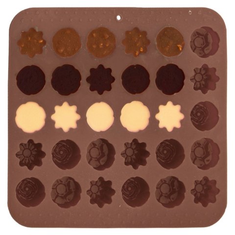 Forma do Pralin ORION SILLINIE Kwiaty Silikonowa na 30 szt. do Zmywarki