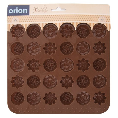 Forma do Pralin ORION SILLINIE Kwiaty Silikonowa na 30 szt. do Zmywarki