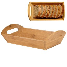 Koszyk drewniany na pieczywo chleb bułki bambusowy