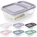 Pojemnik na Żywność Dzielony 750 ml ORION Lunchbox Mrożenie 19 x 13,5 cm