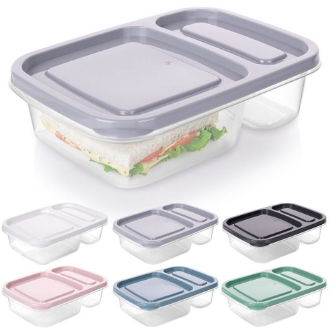 Pojemnik na Żywność Dzielony 750 ml ORION Lunchbox Mrożenie 19 x 13,5 cm