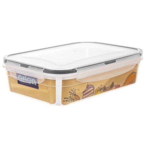 Pojemnik Lunchbox Dzielony 3 Komory Szczelny 1 L ORION Mrożenie 21 x 15 cm