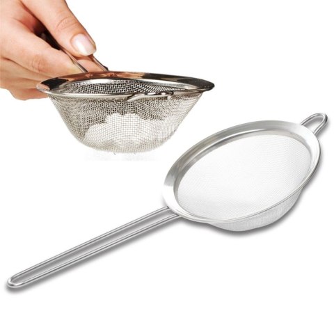 Sitko Kuchenne ACER Duże Stal Nierdzewna 304 do Mąki 15 cm NAVA