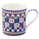 Kubek porcelanowy zestaw komplet kubków kolorowych 4 x 330 ml