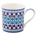 Kubek porcelanowy zestaw komplet kubków kolorowych 4 x 330 ml