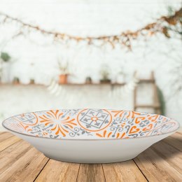 Talerz Obiadowy Głęboki Porcelanowy 650 ml NAVA MAIOLICA Wzór