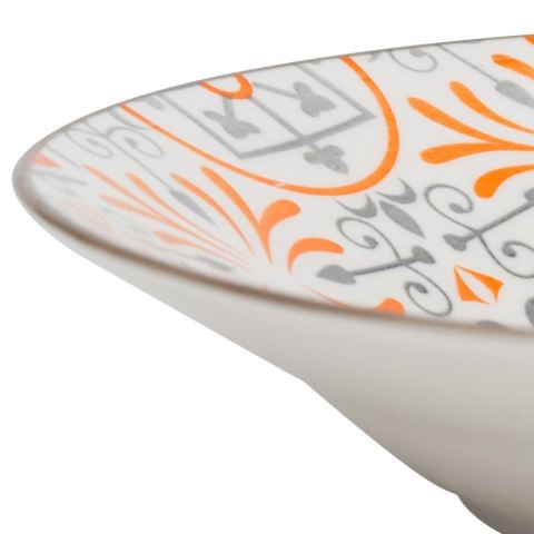 Talerz Obiadowy Głęboki Porcelanowy 650 ml NAVA MAIOLICA Wzór