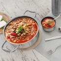 Garnek stalowy z powłoką nieprzywierającą premium COOKCELL ORION 24 cm 4,8 l