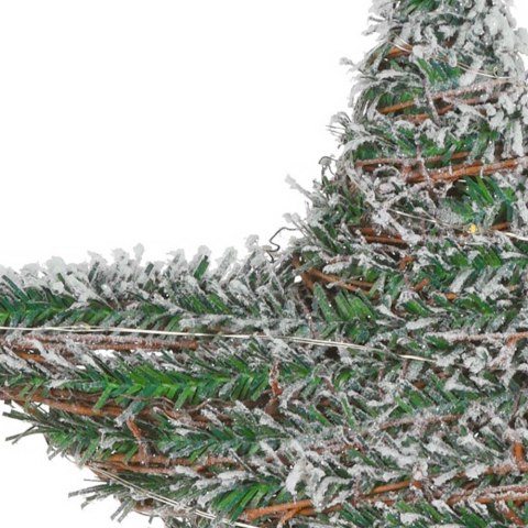 Stroik Gwiazda Ozdoba Świąteczna Świecąca 20 LED Wisząca Solidna VILDE 30cm