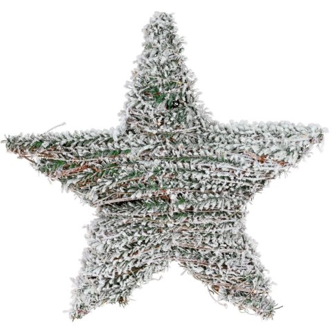 Stroik Gwiazda Ozdoba Świąteczna Świecąca 30 LED Wisząca Solidna VILDE 40cm