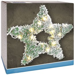 Stroik Gwiazda Ozdoba Świąteczna Świecąca 40 LED Wisząca Solidna VILDE 58cm