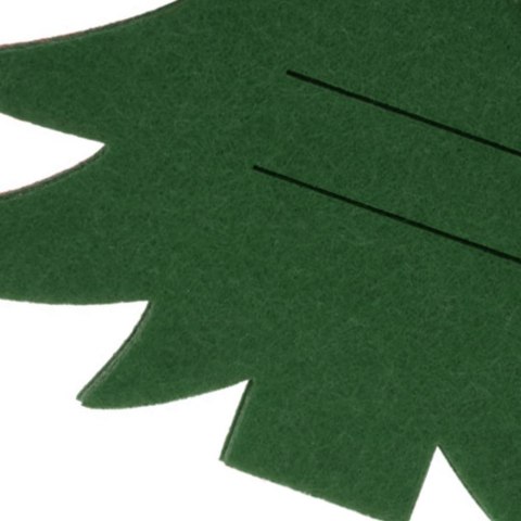 Zestaw 4 Pokrowce Etui na Sztućce Filc VILDE Świąteczna Choinka