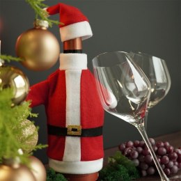 Pokrowiec na Wino Świąteczny Mikołaj Ubranko Dekoracja Prezent ORION
