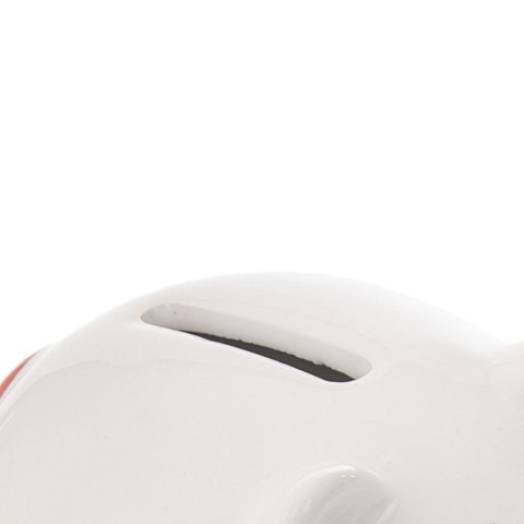 Skarbonka Ceramiczna Świnka Dekor Serca Otwierana 9 x 8 cm ORION