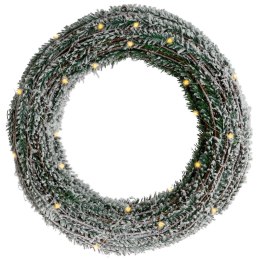 Stroik Ozdoba Świecący 30 LED Świąteczny Wiszący Solidny Trwały VILDE 40 cm