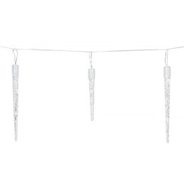 Kurtyna Świetlna Zewnętrzna 72 led 6,9 m ORION Sopel Timer ip44