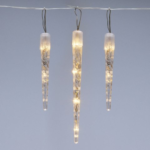 Kurtyna Świetlna Zewnętrzna 72 led 6,9 m ORION Sopel Timer ip44