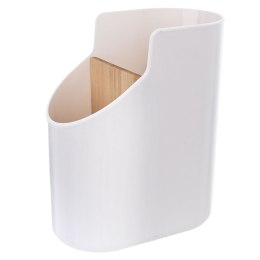 Bambusowy Ociekacz na Sztućce Przybory Kuchenne ORION 17,5x14,5x8,5 cm